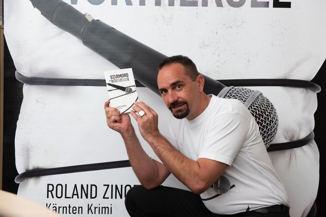 Roland Zingerle veröffentlichte seinen neuen Kriminalroman "Starmord am Wörthersee", erschienen im Verlag Edition Z | Foto: Zingerle