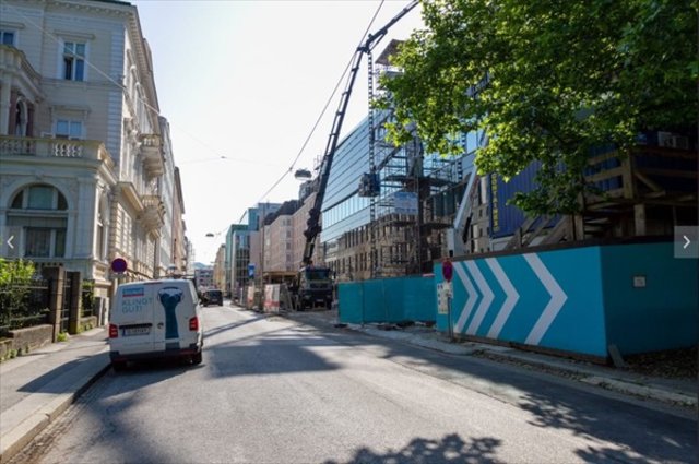 Der Bereich vor dem Paracelsusbad wird in eine verkehrsberuhigte Zone umgestaltet.
 | Foto: Stadt Salzburg