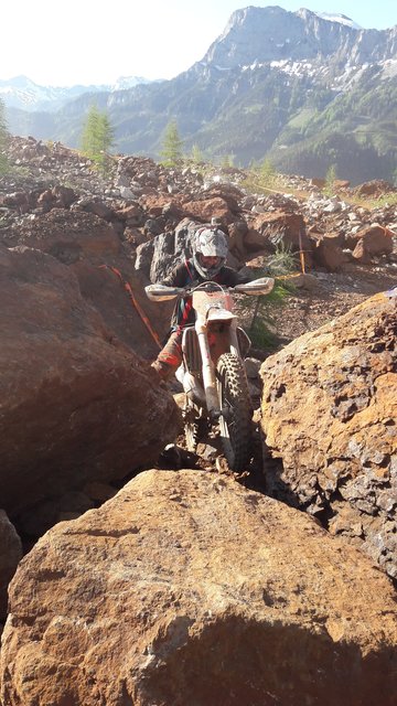 Mario Riegler unterwegs beim Hare Scramble 2019. | Foto: privat