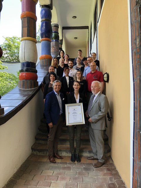 Ausgezeichnet: als einzige Therme Österreichs darf das Rogner Bad Blumau das "Best Health Austria-Gütezeichen" in der Stufe Premium Partner führen.