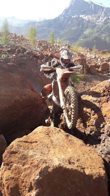 Mario Riegler unterwegs beim Hare Scramble 2019. | Foto: privat