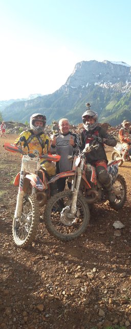 Patrick, Papa Konrad und Mario Riegler. | Foto: privat