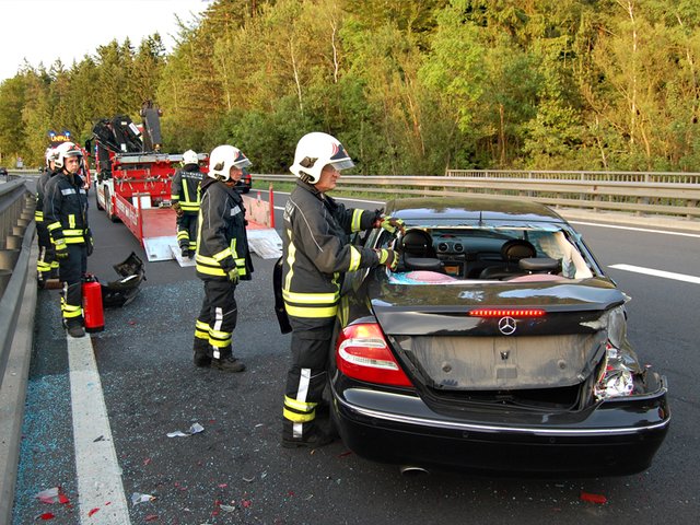 Einsatz der Feuerwehr Pinkafeld am Pfingstwochenende.