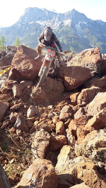 Mario Riegler unterwegs beim Hare Scramble 2019. | Foto: privat