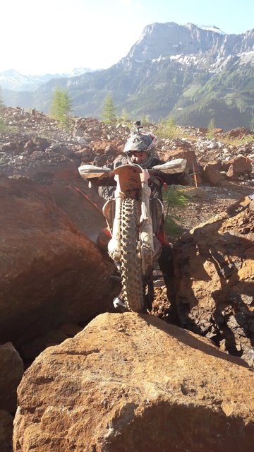 Mario Riegler unterwegs beim Hare Scramble 2019. | Foto: privat