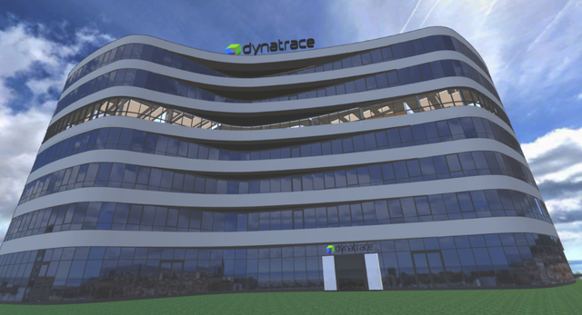 Das fertige Gebäude am Fünfundzwanziger Turm in einem VR-Rendering.