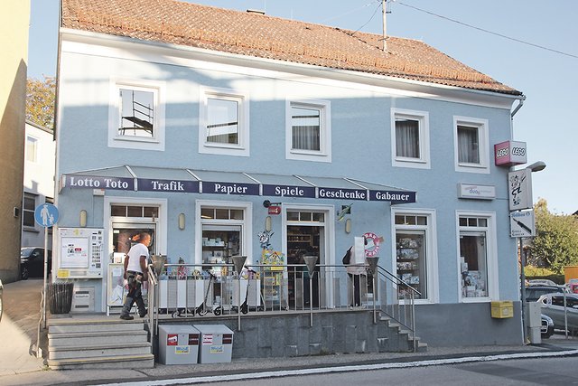 So präsentiert sich das Geschäft der Firma Gabauer in der Gaisbacherstraße in Gallneukirchen heute.