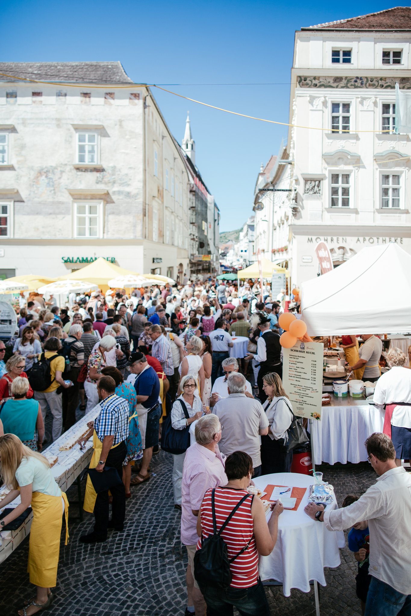 Alles Marille in der Kremser Altstadt Krems