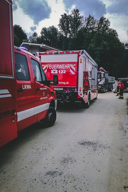 Gestern wurden die Florianijünger der FF Lannach zu einem Schadstoffeinsatz mit ausfließendem Diesel gerufen.