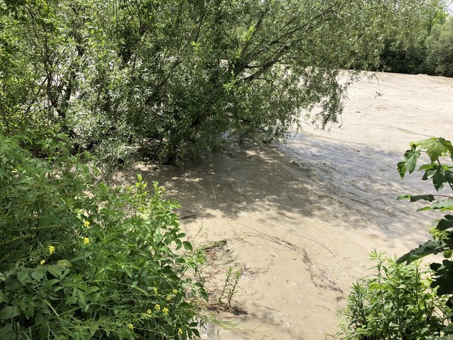 Hochwasser – Inn bei der Grenobler Brücke
12.6./12:00 | Foto: skn