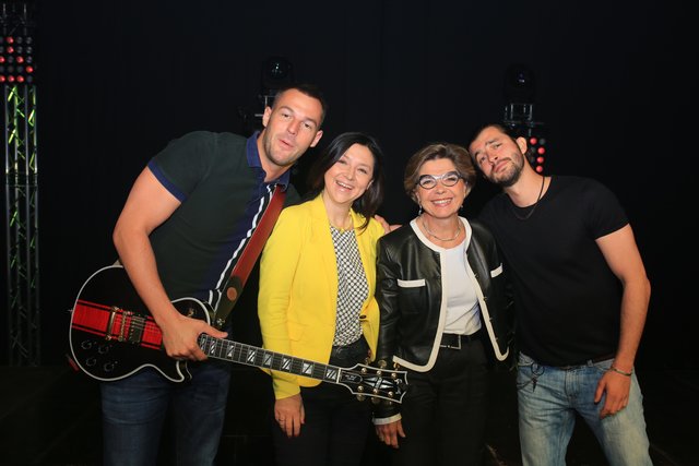 Spaß: Pizzera, Cisar-Leibetseder, Ovesny-Straka, Jaus | Foto: Volksbank Steiermark 