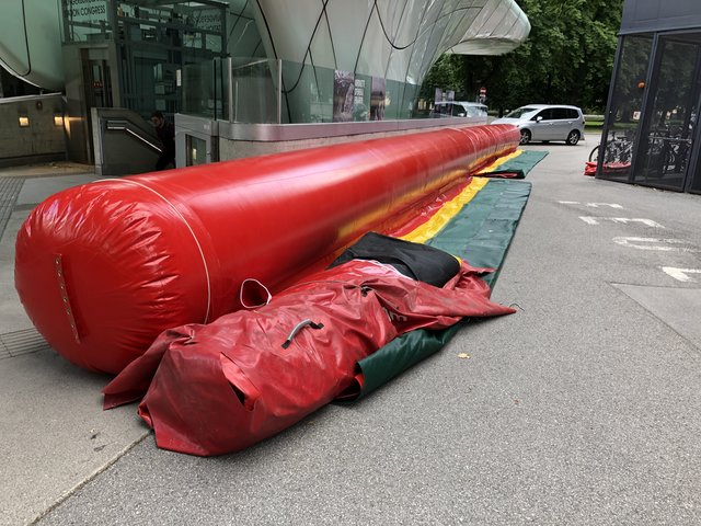 Hochwasserschutz vor dem Congresshaus, Innsbruck | Foto: skn