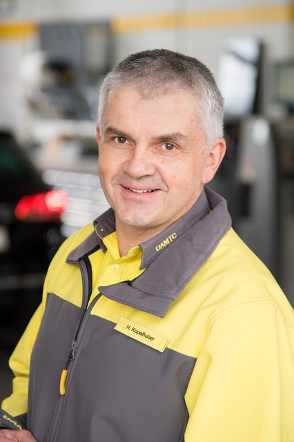 Stützpunktleiter Harald Kopelhuber