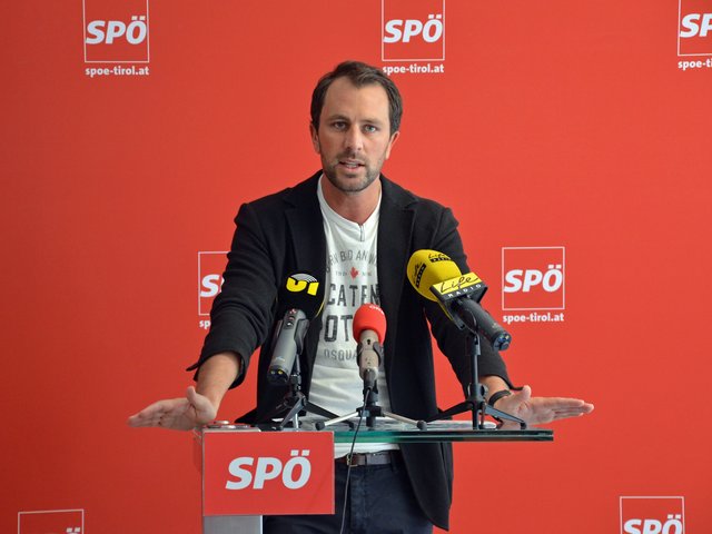Georg Dornauer zieht nach 100 Tagen als Landesparteivorsitzender Bilanz.