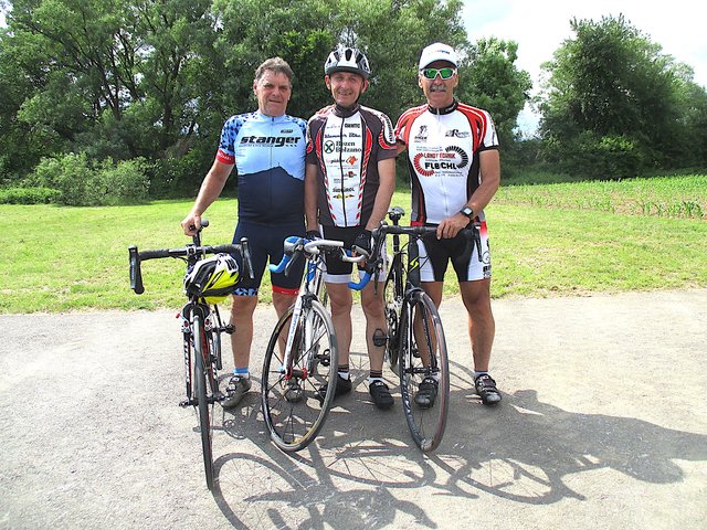 Franz Steiner, Gerald Leutgeb und Sepp Lutzmann.