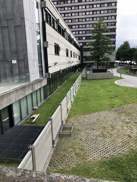 Bei der BiB wurde der Hochwasserschutz hochgefahren | Foto: skn