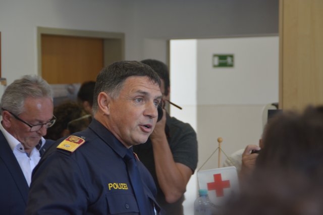 Major Michael Hochgerner schilderte einen Bergrettungseinsatz.