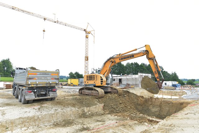 Die Bauarbeiten in Raab sollen noch bis September dauern.