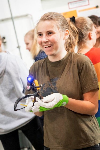 Mädchen und Technik, ein ganz wichtiges Thema. | Foto: ABV Mein Job
