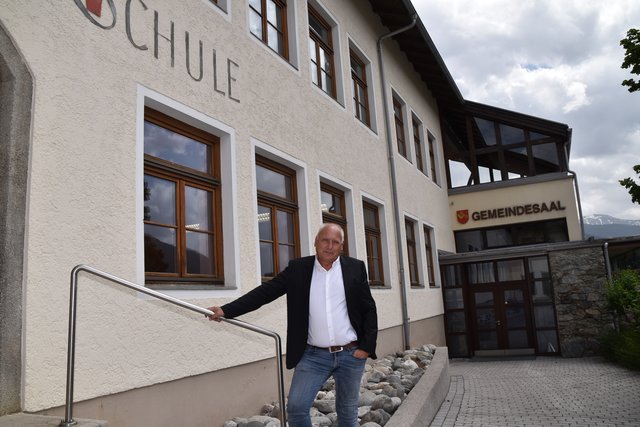 Bgm. Walter Hofer ist einer der längst gedienten Ortschefs im Wipptal. 2022 soll Schluss sein. Bis dahin möchte er insbesondere noch das Projekt "Bildungscampus Neu" auf Schiene bringen.