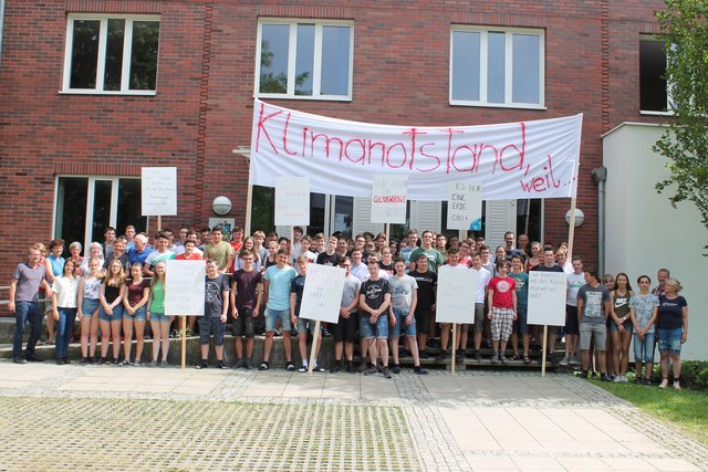 Klimanotstand ausgerufen: Die HLBLA St. Florian.
