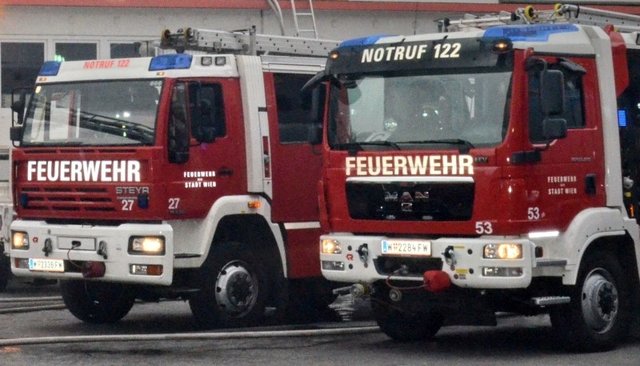 Die Wiener Berufsfeuerwehr ist derzeit im Großeinsatz (Symbolfoto).