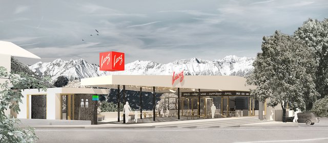 Ein Mehr an Attraktivität soll die Raststation mit dem neuen, vom Unternehmen "Lanz" betriebenen Marktplatz erfahren.