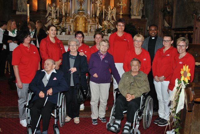 Hager Sabine, Steindl Annekathrin, Schöller Walpurga, Hirnschall Elfriede, Baumgartner Alexandra, Eder Josef, Sanglhuber Maria, Appeltauer Herta, Wesely Marion, Safer Erich, Jordan Karin, Tastel Romana, Pfarrer Kelechi Paulinus Anyanwu