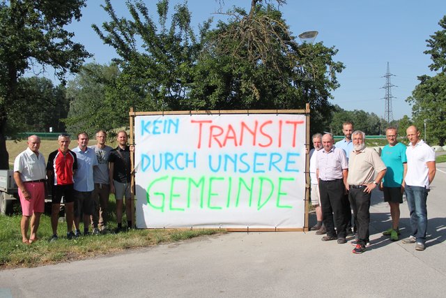 v.l.: Franz Fischlmayr, Wilibald Horner, Jürgen Dornhofer, Michael Pichler, Christian Zellinger, Josef Alkin, Franz Zeiser, Michael Leitner, Ludwig Riedl, Johann Dornmayr, Martin Fenkhuber