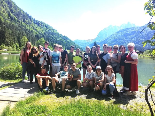 Die Schüler genossen den Ausflug nach Schwendt.