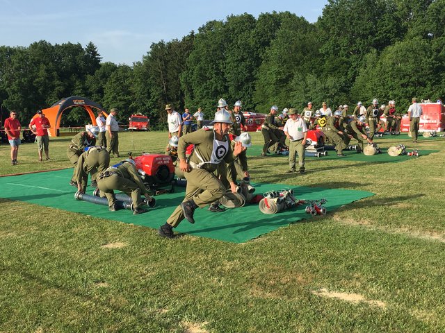Die Bewerbsgruppe der Feuerwehr St. Martin an der Raab-Berg gewann sowohl die Bronze- als auch die Silber-Kategorie.