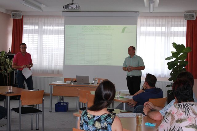 Reges Interesse bei der Budget-Werkstatt.