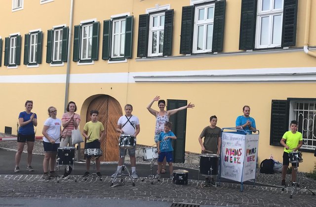 Trommler der Musikschule Weiz 