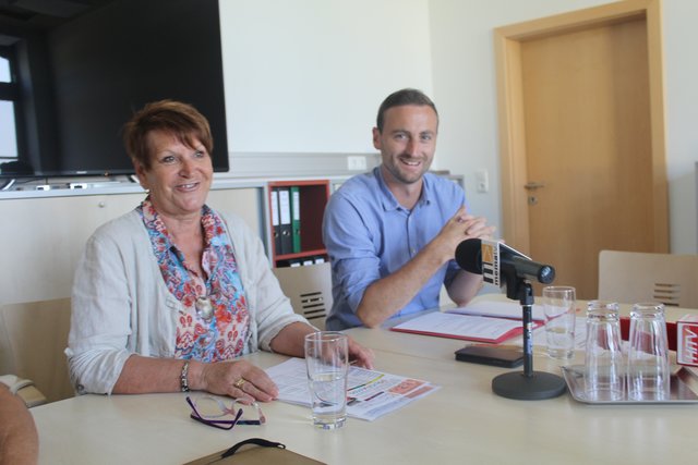 Freuen sich auf Ideen der Bürger: Claudia Fasching und Jochen Jance.
