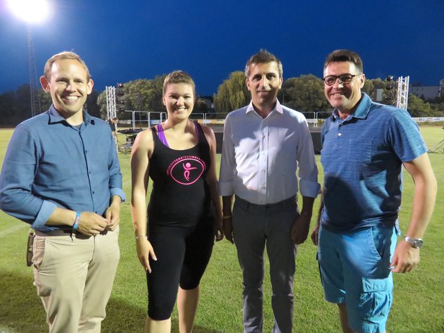 Geor Ecker, Selma Mrkaljevic, Erwin Bernreiter, Kornelius Schneider
