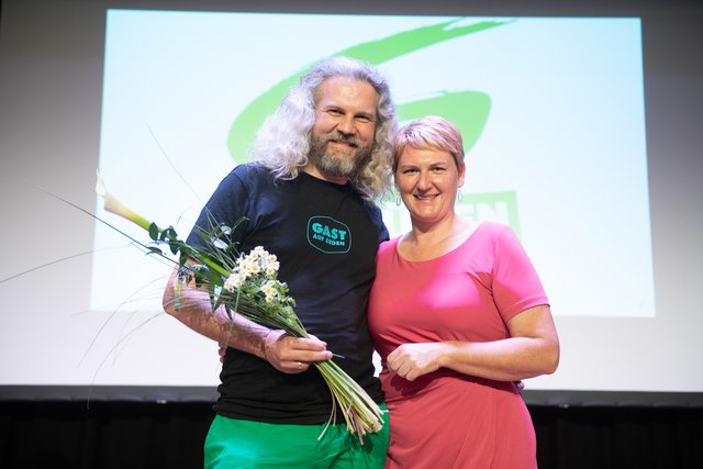 Martin Litschauer und Helga Krismer.