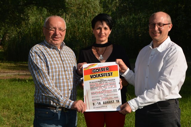 Man freut sich aufs Golser Volksfest 2019.