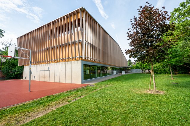 Die Turnhalle wurde vor wenigen Jahren neu gebaut. | Foto: Foto Jörgler
