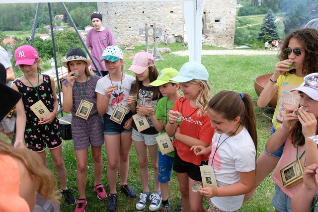 Die Kinder hatten viel Spaß. | Foto: Foto: Magdalena Poxrucker