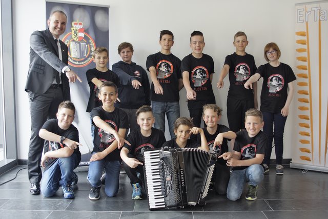Die Balgspatzen | Foto: Salzburger Akkordeonverein Saalfelden