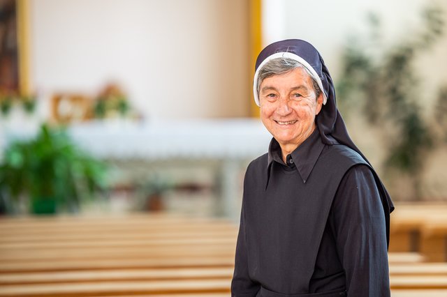 333 Jahre Ursulinen in Graz: Oberin Schwester Andrea Eberhart zeigt der WOCHE ihre Ursulinen. | Foto: Foto Jörgler