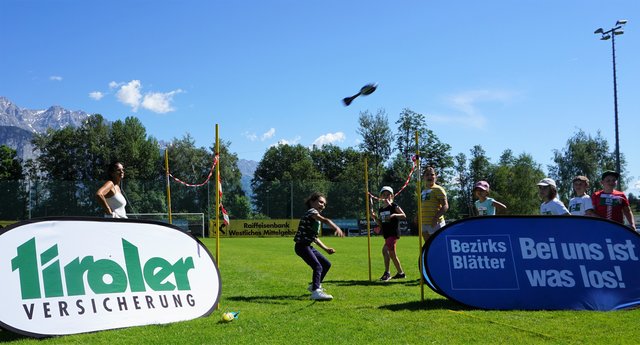 Da zischt die Wurfrakete durch die Luft - der Weitwurf | Foto: ASVÖ Tirol