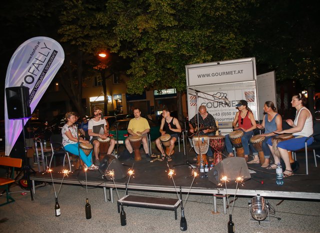 Ein Highlight des Stuwertrubels: Trommel-Sessions zum Mitmachen. | Foto: Foto Fally