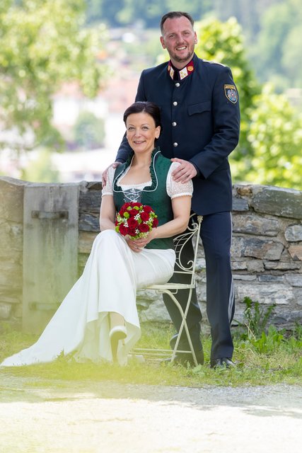 Cornelia und Bernhard Heiling haben geheiratet.
