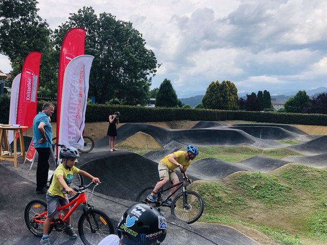 Der erste asphaltierte Pumptrack des Landes befindet sich in Knittelfeld. | Foto: Verderber