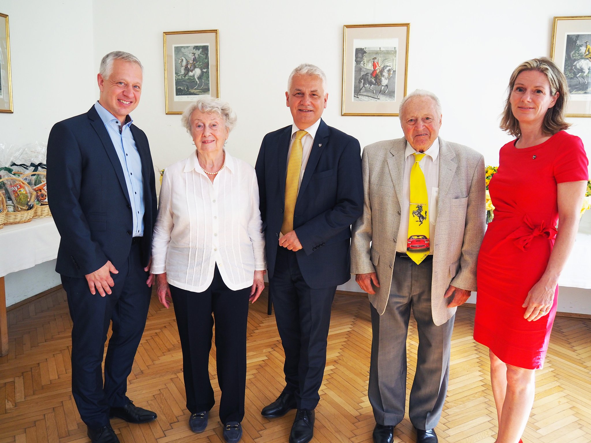 Jubiläumsjause in Maria Enzersdorf Mödling