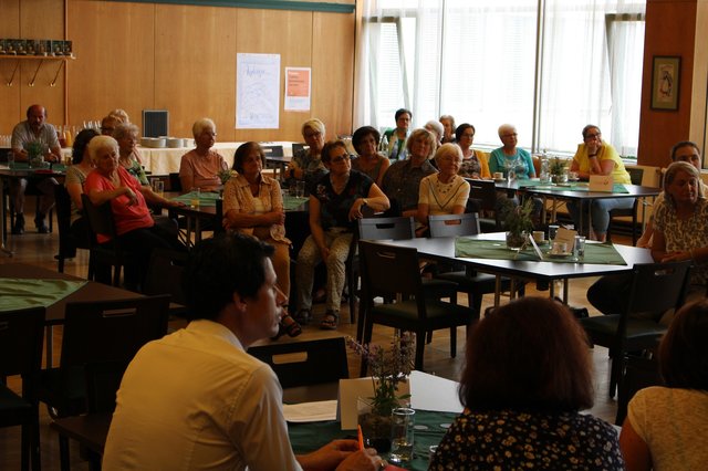 Das Interesse am Vernetzungstreffen zum Thema Pflege war groß.