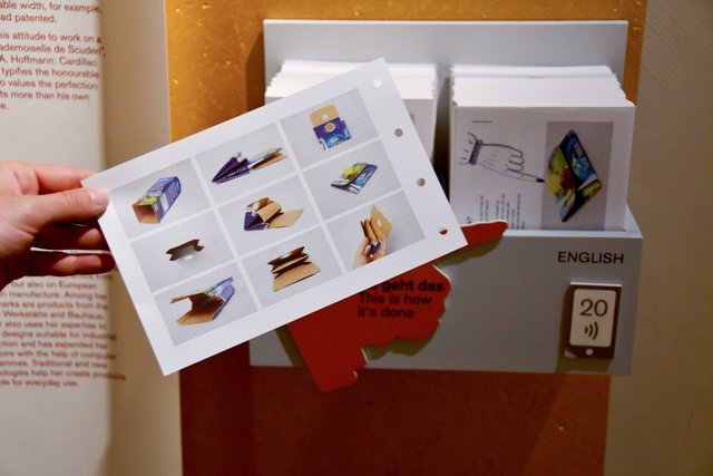 Bastelanleitung in der Schallaburg Ausstellung | Foto: Schallaburg