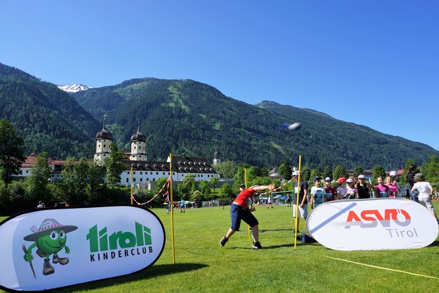 Das wird ein weiter Wurf mit der Wurfrakete | Foto: ASVÖ Tirol