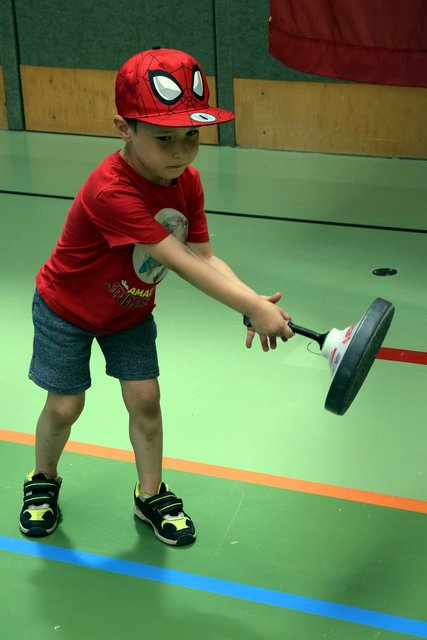 Nachwuchs für den Schulsport - vier Jahre alt. | Foto: Friedl Schwaighofer